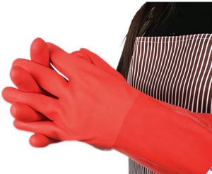 Gants de protection chimique gants de construction enduits de <span class=keywords><strong>latex</strong></span> gants longs - Product Image 6