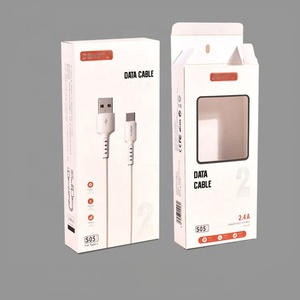 Bán buôn tùy chỉnh điện thoại sạc điện thoại bao bì hộp UV lợi thế các tông Điện thoại Phụ kiện cáp dữ liệu đóng gói hộp đồng hồ - Product Image 5