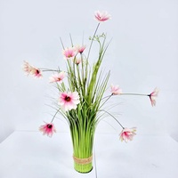 Künstliches Blumen-Zwiebelgras für den Garten: Weißes Deko-Pflanzbündel für Haustiere und Terrassen – Jetzt zum Sonderpreis!