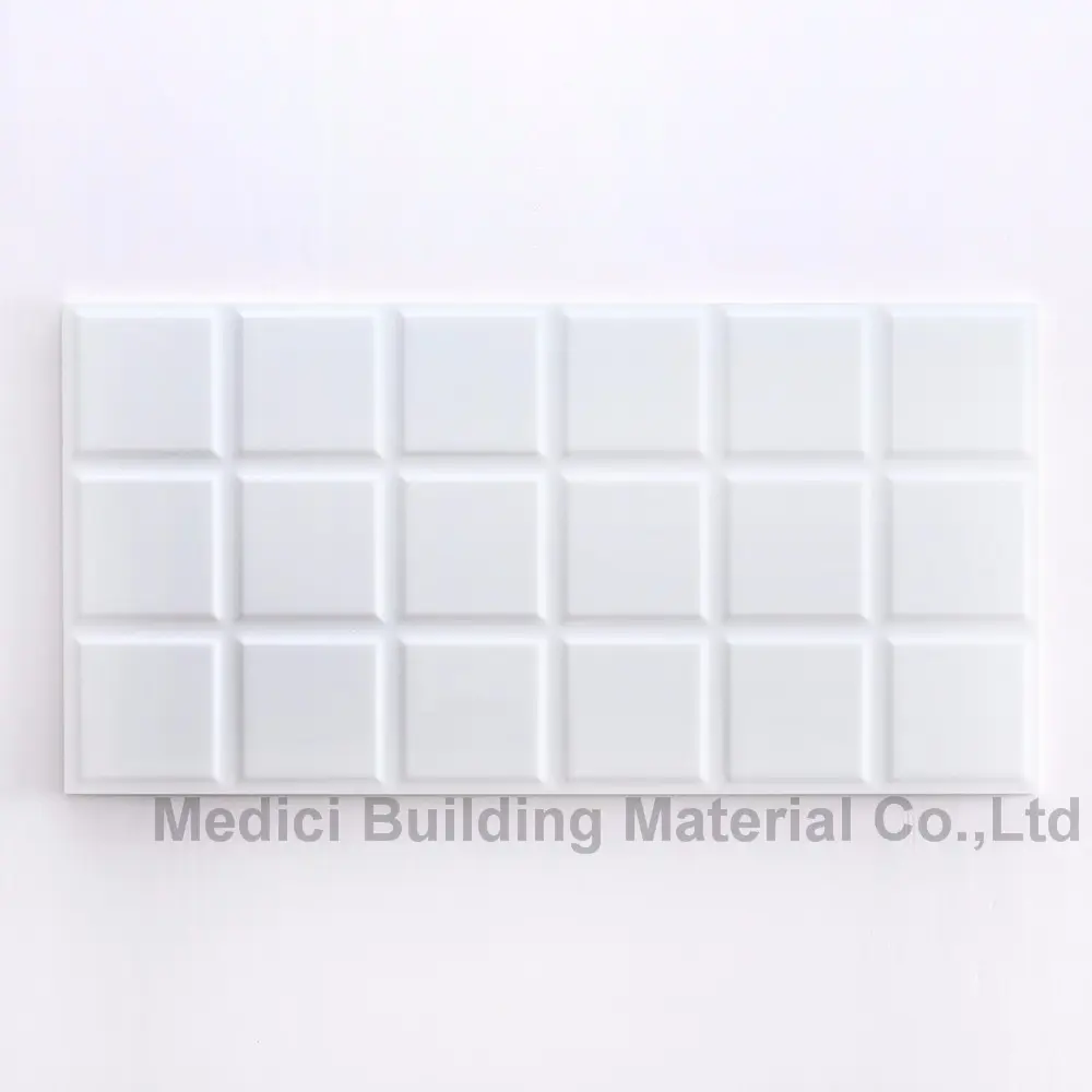 300x600mm Glassy Subway Bathroom Ceramic Tiles Interior Tiles Heat-Insulation Wear-Resistant Firebrick Antibacterial Functions