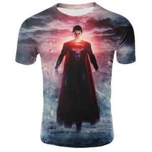 Camiseta Deportiva Estampada en 3D de Talla Grande para Hombre, con Estampado de Superhéroes 4 Endgame, Sostenible - Product Image 1