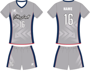 Custom Logo Design Sportkleding Kleur Unisex Shorts Mouw Kits Sublimatie Geprinte Volleybal Shirts Man Uniformen Set Jersey - Product Image 4