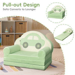 Съемный моющийся детский пенопластовый диван-кровать складной шезлонг для малышей татами ленивый пол кровать или для мальчиков и девочек - Product Image 2