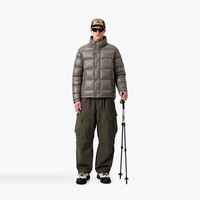 Veste en duvet de canard blanc 95% de la série Custom Storm, OEM ODM, coupe-vent, imperméable, doudoune d'hiver pour homme, pour activités de plein air