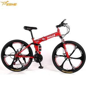 Vtt à double suspension, décor arrière, vélo de descente en stock - Product Image 4