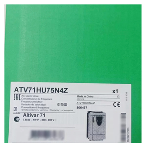 Variador de Velocidad Industrial ATV71HU75N4Z ATV71 7.5kW 10HP 380-480V 55.6dB con Filtro, Control PWM y Modbus - Product Image 6