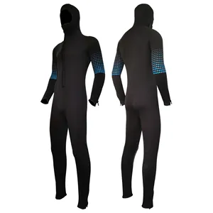 Men Customized 5mm 7mm Surfing Diving Suit Neoprene Full Hood Front Zip Wetsuits