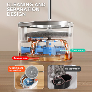 Joybos spin refill 2024 mejores accesorios de cocina mini <span class=keywords><strong>fregona</strong></span> limpieza piso palo limpieza hogar <span class=keywords><strong>fregona</strong></span> balai MAGIQUE <span class=keywords><strong>mopa</strong></span> - Product Image 3