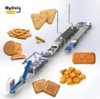 Machine à fabriquer des biscuits entièrement automatique de haute qualité, petite taille, pour la production de biscuits / Ligne de production de biscuits