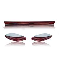 Luces Traseras LED 2023 para Porsche Panamera 970 970.2, Actualización de Luces Traseras para Automóvil con Nuevo Estilo, Lámpara Trasera Roja Ahumada