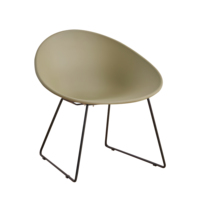 Chaise de coiffeuse très vendue, mobilier de chambre, chaise en plastique sans accoudoirs, chaises d'hôtel de luxe originales