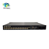Equipo de Transmisión de TV Inalámbrica One Seg, Multiplexor de 12 Entradas ASI, Sistema de Cabecera ISDB-TB