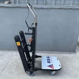 Chariot Électrique Pliable Portable à <span class=keywords><strong>4</strong></span> Roues pour Escaliers, Capacité de Charge Lourde (250 kg - 400 kg), Vente Chaude - Product Image 3