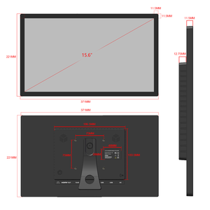 Planificateur mural ultra-mince tout-en-un de 15.6 pouces Calendrier de signalisation numérique et d'affichage Méthodes d'installation multiples Totem publicitaire Android11 - Product Image 2