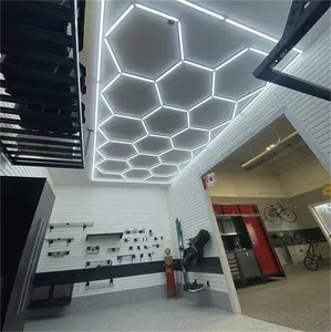 Hexagonal Ceiling Work Round Light Led Outdoor Light Strips Led For Gym Led Light For Lamp