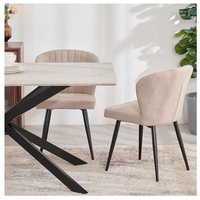 Chaise de salle à manger confortable en polyester de haute qualité, avec pieds en métal contemporains, pour hôtel, restaurant, café.