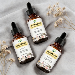 <b>Mushrooms</b> Blend Liquid <b>Drops</b> 60ml Chaga Red Reishi Extract Supplement Support Brain Function <b>Mushroom</b> <b>Drops</b> - Product Image 4