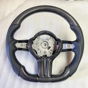 Volant en cuir et fibre de carbone de style OEM pour modèles F10 F20 F30 <span class=keywords><strong>M</strong></span> Sport fabriqué dans une usine automobile certifiée - Product Image 4