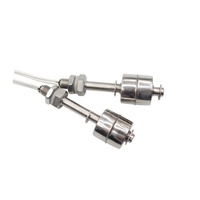 Sensor de Nivel de Flotador Magnético Eléctrico de Alta Temperatura de Acero Inoxidable de Montaje Vertical de 10 W para Caldera