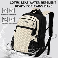 Sac à dos multifonctionnel pour ordinateur portable 15,6 pouces, grande capacité, pour l'école, les voyages, les activités de plein air, sac à dos pour étudiants