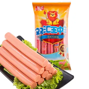 Premium-Schinken wurst Fast Food 30g pro Stick sofort ausgewähltes Schweine fleisch und Hühnchen heiß verkauft 8 Sticks pro Beutel