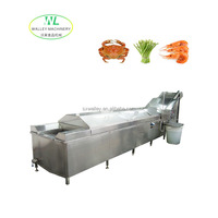 China Zeevruchten & Fruit/Groente Plc Gecontroleerde Motor-Aangedreven 3.0kw Stoomblancheermachine