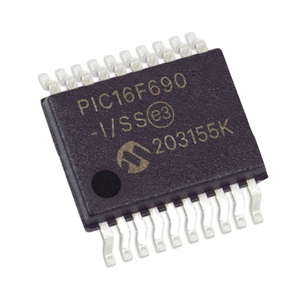 ชิ้นส่วนอิเล็กทรอนิกส์ PIC16F690-I/SS ไมโครคอนโทรลเลอร์ วงจรรวม SSOP20 MCU PIC16F690 - Product Image 1