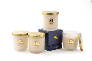 AIKUN <b>Large</b> Size Soy Wax Candle Scented Candle Aromatherapy Candle Glass <b>Jar</b> Single Wick for Home Gift OEM - Product Image 4