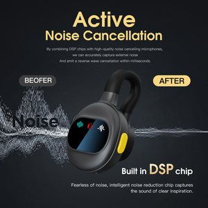 Micrófono de Solapa Inalámbrico 2 en 1, Omnidireccional, de Condensador, con Cancelación de Ruido, Mini Micrófono con Clip para Teléfono Móvil y Ordenador - Product Image 4