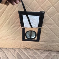 Tente de pêche sur glace pop-up d'hiver, pliable, épaissie, avec ouverture pour cheminée, livraison ultra rapide, imperméable, coupe-vent, grand espace