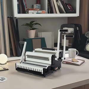 Tùy Chỉnh Sw2500A Đa Năng 2in1 Dải Lược Cuốn Sách Chất Kết Dính 25Sheets Của Nhãn Hiệu Dây Cuốn Sách Máy Ràng Buộc Cho Văn Phòng - Product Image 3