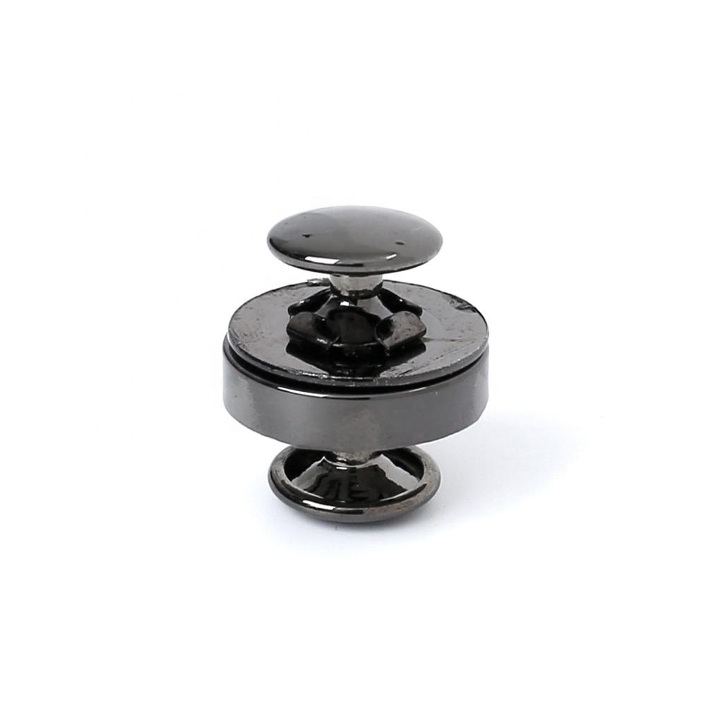 Никеля бесплатно таможня выгравированный на металле логотип Магнитная кнопка оснастки для сумок сильные магнитные кнопки для женской одежды