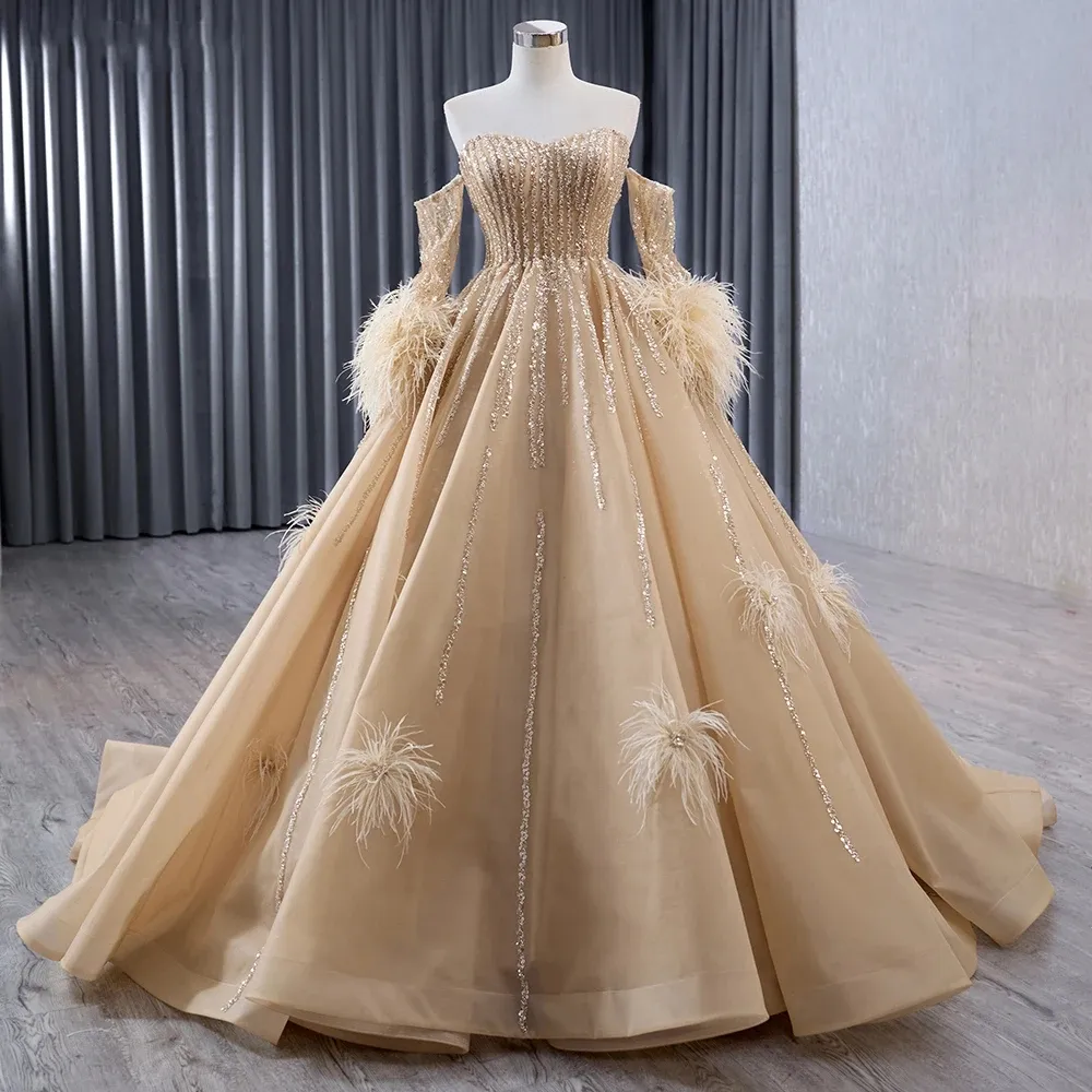 SUNNY Promotion Long Evening Bridesmaid Dress Ball Gown