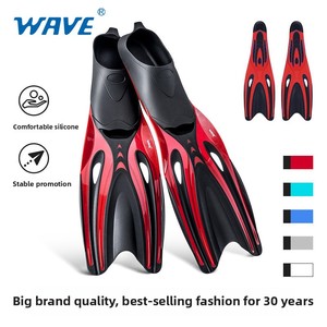 Wave Professional TPR pinne da nuoto per adulti Snorkeling attrezzatura da allenamento per immersioni subacquee spedizione gratuita gomma TPR Diving pinne da nuoto - Product Image 4