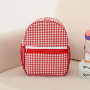 Nouveau <span class=keywords><strong>Sac</strong></span> à Dos Étudiant Style Campus à Carreaux, Simple et Frais, Capacité 20-35L, Idéal pour Voyages Courts et Étudiants - Product Image 4