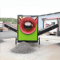 Trommel mobile rotatif à tambour pour tamisage de sable et de compost, modèle très demandé