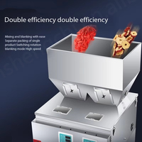 Machine d'emballage automatique de poudre de thé en plastique, machine de remplissage et de scellage de poudre de lait en particules, de farine, de haricots de soja verts