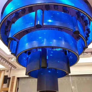 Pantalla LED Flexible con Subtítulos Desplazables, Funcionamiento Estable Sin Parpadeo, para Exhibición de Eslóganes en Interiores con Formas Especiales - Product Image 1
