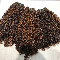 Vente en gros de mèches de cheveux humains vietnamiens vierges SDD bruts, non traités, à cuticules alignées, bouclés Pixie, pour extensions capillaires, fournisseur