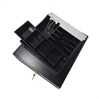 Caisse enregistreuse en métal Edobbo ED-K380, interface RJ11, personnalisation du logo, antirouille, design moderne, combinaison libre, longue durée de vie