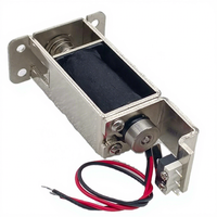 Solénoïde de verrouillage miniature CIXIN Technology U1054 pour serrure de porte, DC6V 12W, montage fileté avec micro-interrupteur, procédé de soudage laser