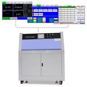 ISO 4892 ASTM G153 ASTM G154 UV-Beschleunigte Witterungsbeständigkeitsprüfung Programmierbare Temperatur- und Feuchtigkeits-UV-Alterungstestkammer - Product Image 4