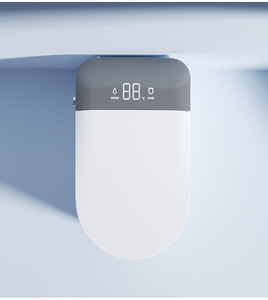 Factory Automatic Open Elongated Smart WC Toilet with <strong>Electric</strong> Foot Touch Sensor Flush and Remote Control <strong>Bidet</strong> Smart Toilets - Product Image 4