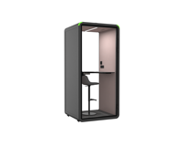 Hecor Cabine insonorisée silencieuse pour intérieur, cabine de réduction du bruit, cabine de sommeil, cabine de séparation moderne pour restaurant