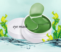 Patch de sommeil aux algues dorées rose 24K pour enlever les cernes naturels de la Corée Masque pour les yeux Peptides en gel Patches pour les yeux