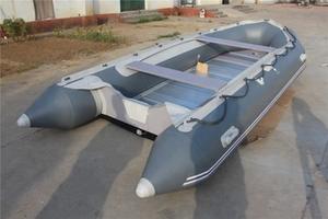 Conception grand public, couleur et taille 4.2m, bateau gonflable zodiaque ASD-420 avec matériau pvc, bateau en aluminium - Product Image 2