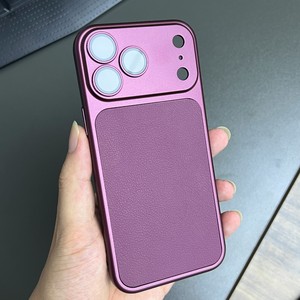 เคสโทรศัพท์มือถือกันกระแทก หนังลาย TPU ป้องกันเลนส์ ขายดี สำหรับ 18 Pro Promax 17 16 - Product Image 2
