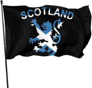 Scotland And Scottish National Thicker Polyester Printed Banner Flag - 3x5 Foot