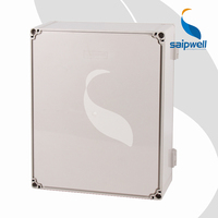 Boîte électrique étanche en PVC SAIPWELL 450*500*250mm, nouveau design personnalisé, IP66, boîte à interrupteur en plastique PVC, boîte de jonction étanche en PVC