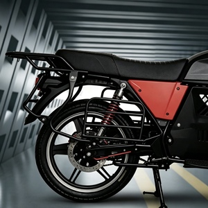 Mini-moto électrique Unigogo Pocketbike Noir Rouge Moto Urbaine pour Adultes Transport Urbain 4000W 72V - Product Image 6